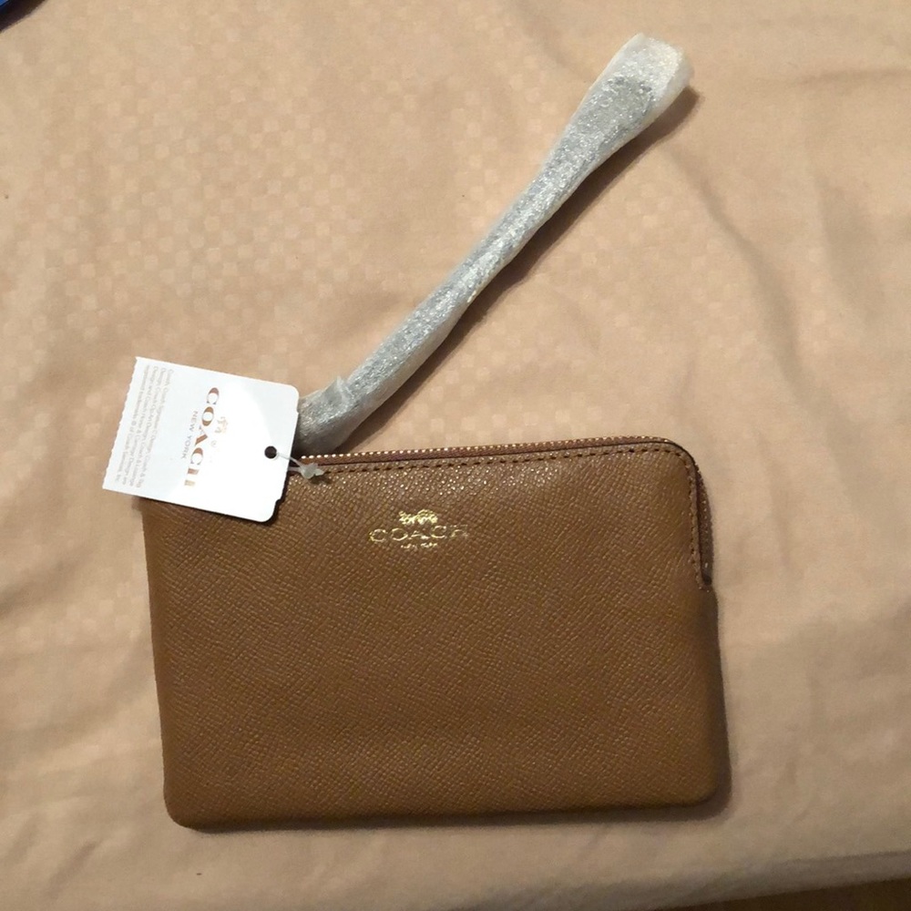 Mini wristlet COACH